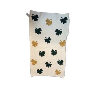 Nicole Miller New York Shamrock Knit Dish Cloth 18"X31"Cotton blend
